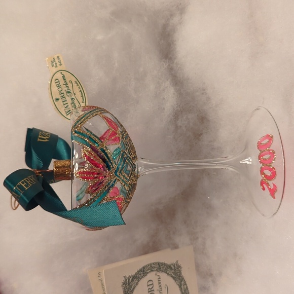 Waterford Holiday Heirloom ornament New Year's Eve 2000 - Picture 2 of 5